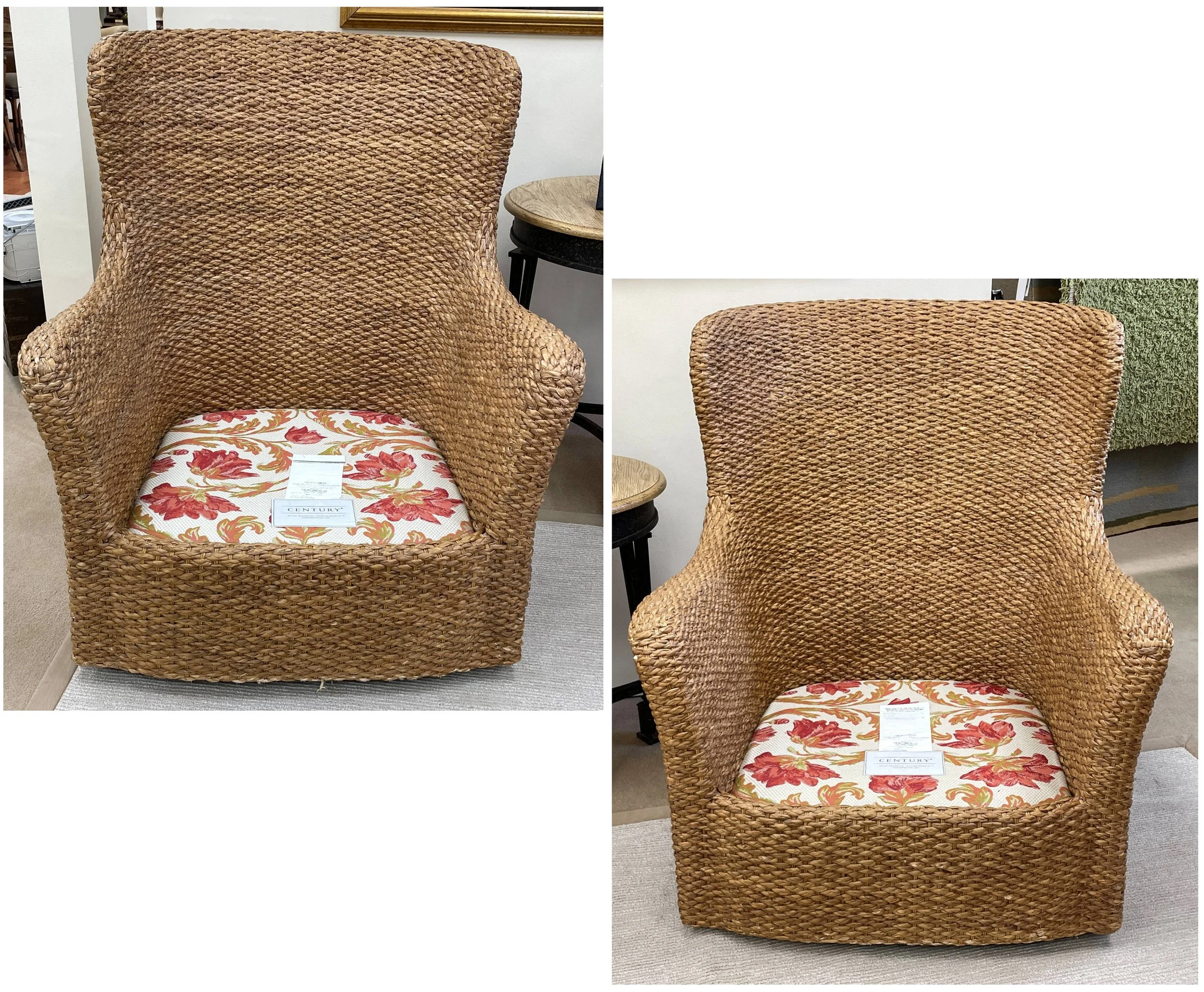 Encore Furniture Gallery-Pair - Century Furniture Jay Woven Water